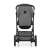 Petite & Mars ICON 2in1 Dove Grey LITE RWS stroller rear view