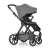Petite & Mars ICON 2in1 Dove Grey LITE RWS stroller side view with seat unit