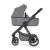 Petite & Mars ICON 2-in-1 Stroller, lightweight stroller with bassinet on white background