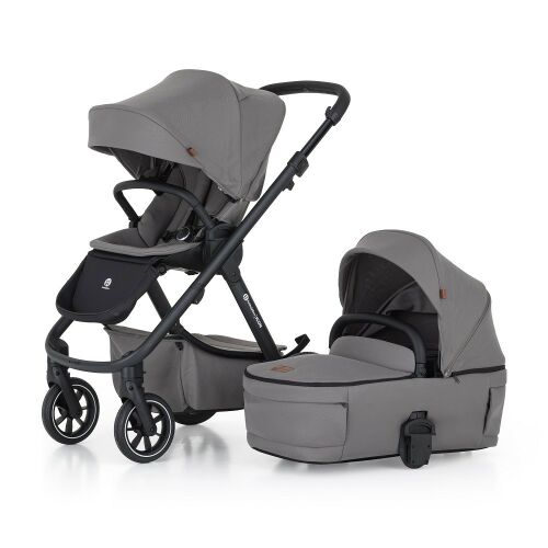 Petite & Mars ICON 2-in-1 Stroller, lightweight convertible stroller with bassinet and seat