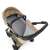 Petite & Mars ICON 2in1 stroller Mocha Beige XXL AIR, sport seat interior