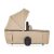 Petite & Mars ICON 2-in-1 Stroller Mocha Beige bassinet close-up