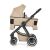 Petite & Mars ICON 2-in-1 Stroller Mocha Beige bassinet side view
