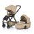 Petite & Mars ICON 2-in-1 Stroller Mocha Beige, stroller seat and bassinet