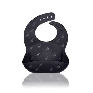 Petite & Mars szilikon előke zsebbel, Sam Grey Hills mintával - Petite&Mars