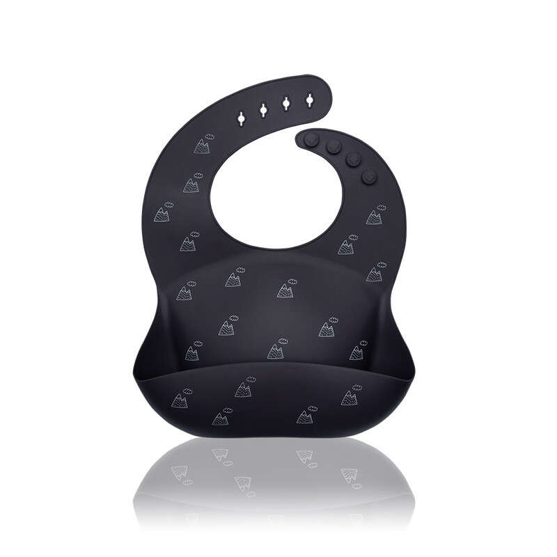 Petite &Mars Szilikon előke Sam Grey Hills