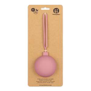 Petite & Mars silicone pacifier holder, Dusty Rose, 0m+ - Feeding