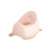 Maltex Minimal Elephant Potty Trainer, peach rose color, non-slip, with splash guard, for toddlers