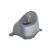 Maltex Minimal Lovacska Bili - Steel Grey, comfortable and safe potty for toddlers