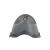 Maltex Minimal Lovacska Bili - Steel Grey, anti-slip potty with splash guard