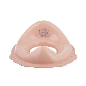Maltex Minimal Elephant Toilet Seat Reducer, peach rose color, for toddlers - Maltex