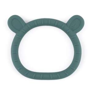 Petite & Mars Szilikon rágóka Teddy Misty Green, BPA-mentes, 0 hónapos kortól - Petite&Mars