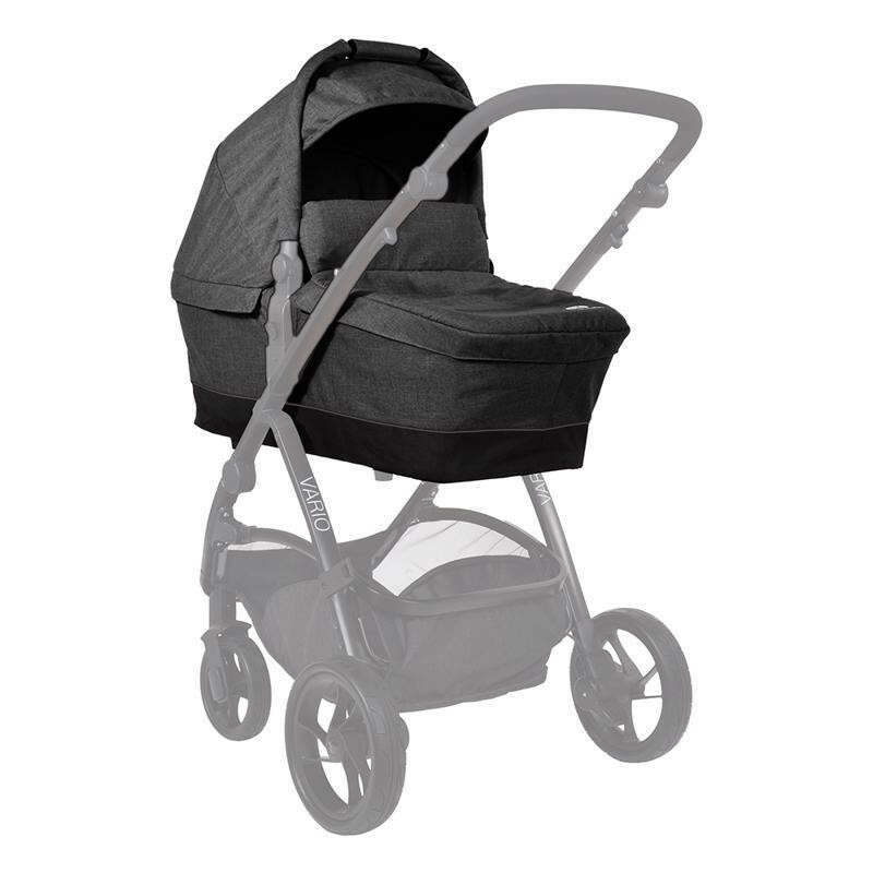 E-shop Petite &amp;amp; Mars Vario/Spider Black Melange vanička na kočík