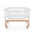 Petite & Mars Glory 2in1 Baby Crib with Mesh Sides