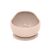 Petite & Mars silicone baby bowl with suction cup, beige