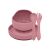 Petite &amp; Mars Silicone dinnerware TAKE&amp;MATCH 3 pcs Dusty Rose 6months+ 102976641