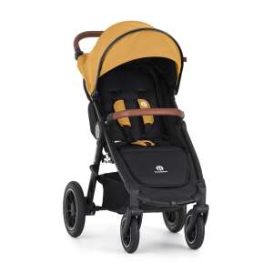 Petite & Mars Street2 Air Oak stroller in Dense Honey color, front view - Petite&Mars