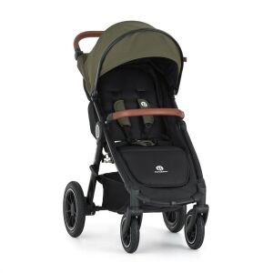 Petite & Mars Street2 Air Olive stroller, front view - Petite&Mars