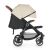 Oldalnézet a Petite & Mars Street2 RWS Oak Sahara Beige babakocsiról