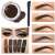 Focallure eyebrow cream gel, 5 colors, eyebrow makeup, brow gel, eyebrow shaping