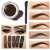 Focallure Brows eyebrow shaping gel, 5 colors, dark brown shade, 03, eyebrow shaping gel, eyebrow makeup, eyebrow tinting, eyebrow gel, eyebrow styling