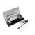 Man of Noble Brow Parlour Eyebrow Grooming Kit, 02, with 4 eyebrow shadows, 6 powder eyebrow shadows, 2 eyebrow waxes, brush, toothbrush, pencil, tweezers, and stencil set