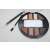 Iman Of Noble Sprancene Blush Kit, Brow Kit, including pencil, 01, eyebrow makeup kit with powders, pencil, brushes, and stencils