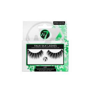 W7 Faux Silk Lashes, Aura, reusable false eyelashes, with adhesive - False eyelashes