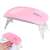 SUNmini UVLED Nagellampe, rosa, Mini-Nagellacktrockner, Hand mit rotem Nagellack