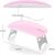 SUNmini rosa UV/LED Nagellampe mit Abmessungen