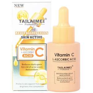 Taliaimei Professional Vitamin C L-Ascorbic Acid Revitalizes Cells Skin Active Serum, 30ml - Face serum