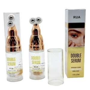RUA Double Serum Regenerujące serum do oczu z kawiorem i kolagenem, 30 ml, 2 butelki i pudełko - Krem do konturowania twarzy i oczu
