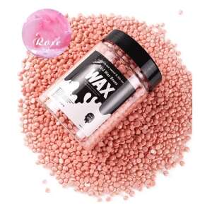 Tvrdé voskové fazuľky s vôňou ruže v pohári, granulát vosku na depiláciu - Depilácia&Holenie