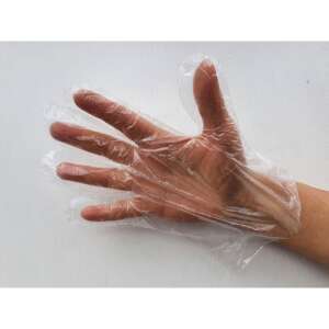 Egyszer Használatos Műanyag Kesztyű - 100 db