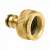 Universal Connector 1/2" Female Thread - 3/4" Brass 102998123