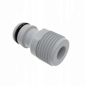 Vedere unghiulară a conectorului de robinet de grădină Cellfast IDEAL 3/4 inch - Cellfast Accesorii irigare