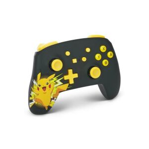 PowerA Pikachu Vezeték Nélküli Nintendo Switch Kontroller - Szögletes Nézet - PowerA