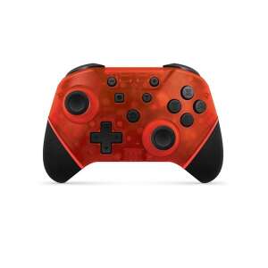 Armor3 NuChamp Nintendo Switch vezeték nélküli játékvezérlő, piros, elülső nézet - Kontroller