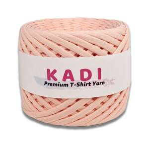 KaDi Extra Small T-Shirt Yarn, Salmon color, 110 meters, 3-5 mm thick, 100% cotton - Art & Craft