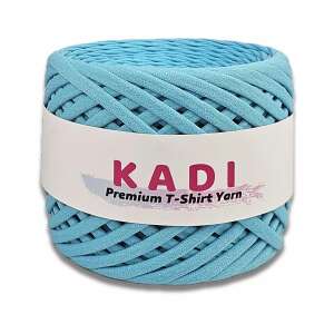 KaDi Extra Small T-Shirt Yarn, 3-5 mm, 110 m, 100% cotton, blue - Art & Craft