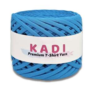 KaDi Small 5-7 mm Turquoise T-Shirt Yarn, 110 meters, 100% cotton, Oeko-Tex certified - KaDI Yarn