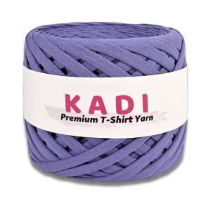 KaDi Medium 7-9 mm T-Shirt Yarn, Very Peri, 110 m, 100% Cotton, Oeko-Tex Certified - Art & Craft
