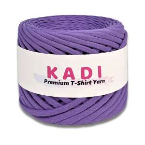 KaDi Large 9-11 mm purple cotton yarn for crocheting, knitting, and macrame - Art & Craft