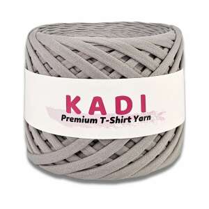 KaDi Large 9-11 mm T-Shirt Yarn, Ciment color, 110 m, 100% cotton - Art & Craft
