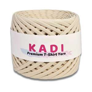 KaDi Large 9-11 mm T-Shirt Yarn, 110 m, Sahara color, 100% cotton, Oeko-Tex Standard 100 certified - Art & Craft