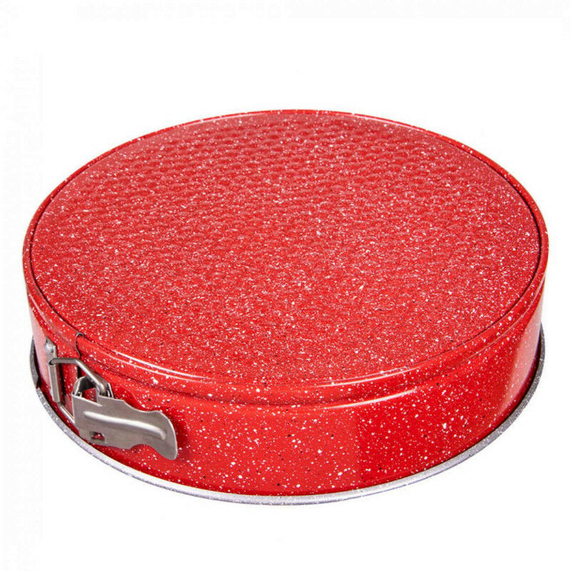 Oliver Voltz OV51223RB20 20 cm Marble Non-Stick Red Tart Pan with Removable Bottom