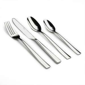 Voltz V51512A24 24-piece cutlery set, silver, stainless steel, dishwasher safe - Cutlery
