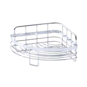 Rosberg R53001A1 sarokpolc, króm, fürdőszobába - Fürdőszoba bútor