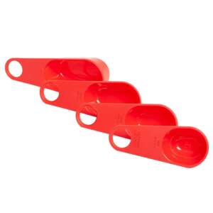 Joseph Joseph Measuring Cup Set 420171, 4pcs, Flip-up Handles, Red 103002087 - Other Measuring Tool
