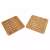 Kinghoff KH 1216 Hot Pot Stands, 2 pcs, 20x20 cm, Bamboo 103002289